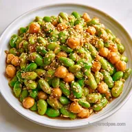 Chickpea Edamame Salad Meal Prep