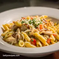 Creamy Garlic Parmesan Chicken Pasta for 4 Servings
