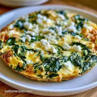 Greek Feta Spinach Frittata