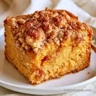 Pumpkin Coffee Cake with Almond Streusel