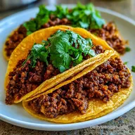 Inexpensive Beef Tacos for 4 Servings