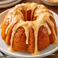 Pumpkin Bundt Cake for 12 Slices