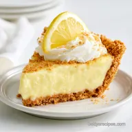 Lemon Icebox Pie with Graham Cracker Crust