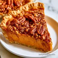 Pecan Praline Pumpkin Pie for 8 Slices