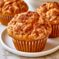 Pumpkin Coffee Cake Muffins for 12