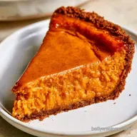 Pumpkin Pie With Gingersnap Crust for 8