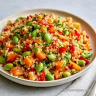 Quinoa Edamame Salad: Meal Prep