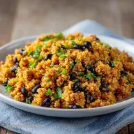 One-Pan Quinoa Turkey Skillet