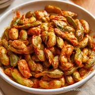 Spicy Roasted Edamame in 40 Minutes