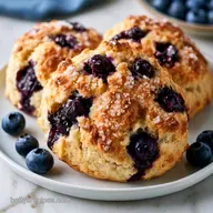 Copycat Starbucks Blueberry Scones: Buttery and Crisp
