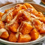 Turkish Pumpkin Dessert with Tahini