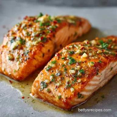 Baked Salmon for Two in 20 Minutes Recipe Card