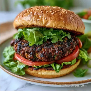 Black Bean Burger in 30 Minutes