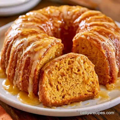 Brown Butter Pumpkin Coffee Cake for 12