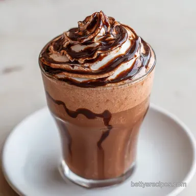 Chocolate Mocha Frappe in 5 Minutes Recipe Card
