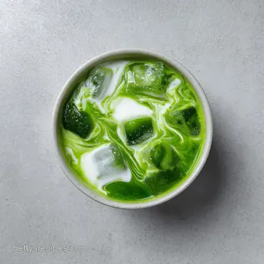 Coconut Matcha Cooler in 5 Minutes Recipe Card