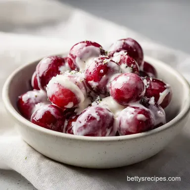 Creamy Grape Salad Recipe 2 in 15 Mins