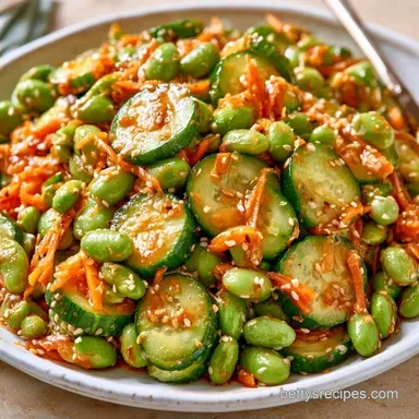 Cucumber Edamame Salad Meal Prep