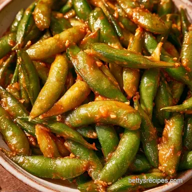 Garlic Ginger Edamame in 20 Minutes Recipe Card