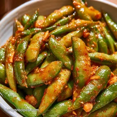 Garlic Ginger Edamame in 20 Minutes