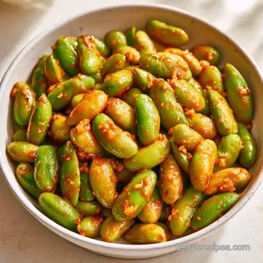 Garlic Soy Edamame Recipe in 15 Minutes Recipe Card