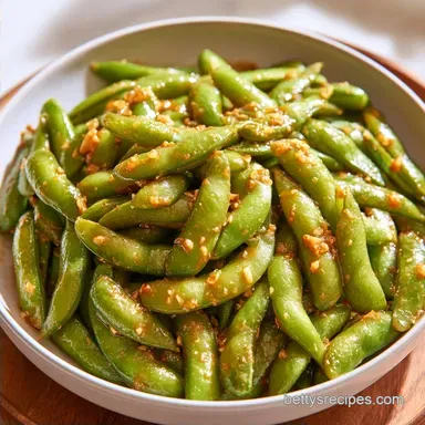 Garlic Soy Edamame Recipe in 15 Minutes