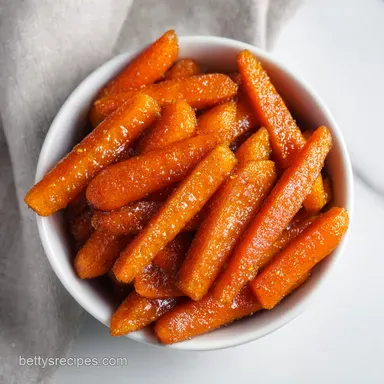 Glazed Carrots Canning with Brown Sugar Recipe Card