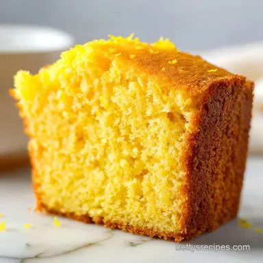 Gluten Free Lemon Yogurt Cake with Almond Flour: Tender Baked
