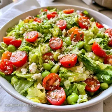 Greek Salad with Edamame in 20 Minutes