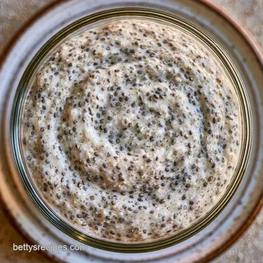 Greek Yogurt Chia Pudding Meal Prep Recipe Card