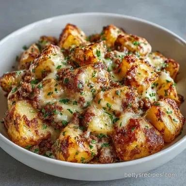 Ground Beef Potato Skillet in 45 Minutes Recipe Card