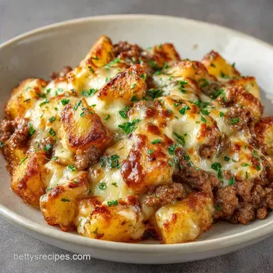 Ground Beef Potato Skillet in 45 Minutes