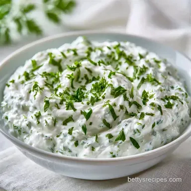 Healthy Greek Yogurt Dip in 5 Minutes Recipe Card