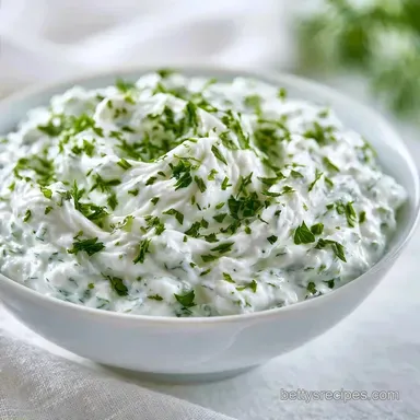 Healthy Greek Yogurt Dip in 5 Minutes