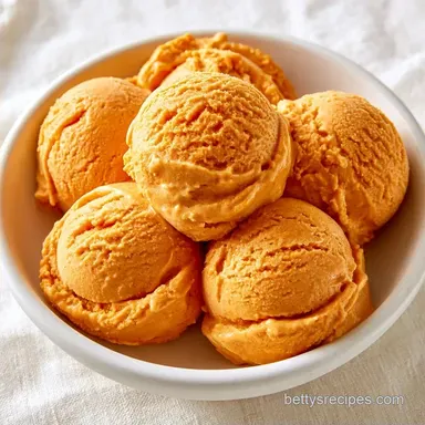 Pumpkin Ice Cream for 8 Servings
