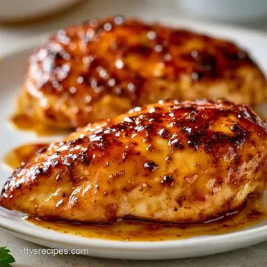 Honey Garlic Chicken Breast for 4 Servings
