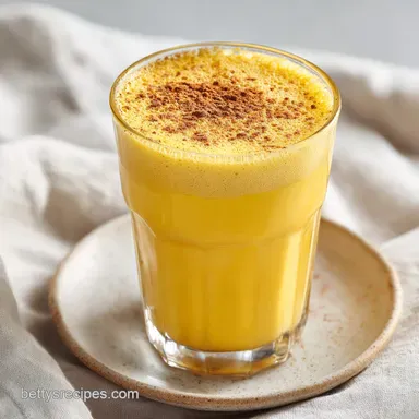 Iced Golden Milk Latte in 10 Minutes Recipe Card