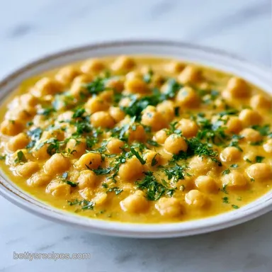 Instant Pot Chickpea Curry in 30 Minutes Recipe Card