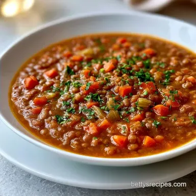 Instant Pot Lentil Soup in 45 Minutes