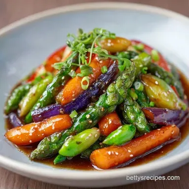 Low Carb Veggie Stir Fry in 20 Minutes Recipe Card