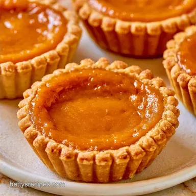 Mini Pumpkin Pies with Condensed Milk