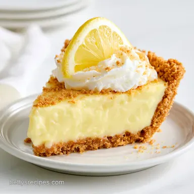 Lemon Icebox Pie with Condensed Milk