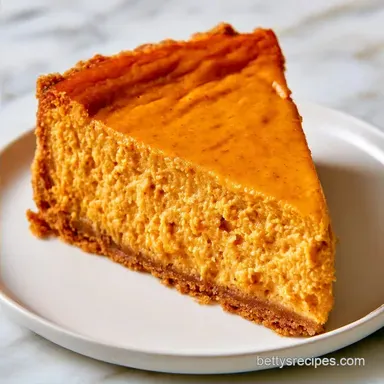 Pumpkin Pie Cheesecake Nobake: Creamy