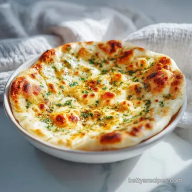 Easy Garlic Flatbread Recipe No Yeast in 35 Minutes