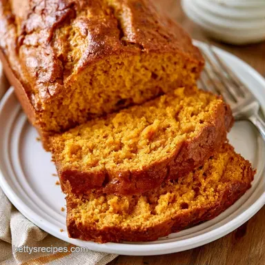 Pumpkin Bread Recipe From Pumpkin: Baked Recipe Card