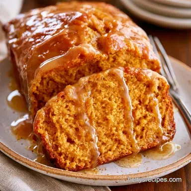 Pumpkin Bread With Maple Glaze for 10