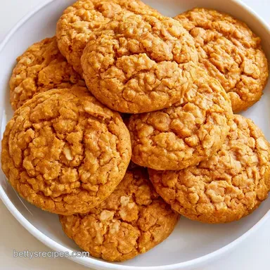 Pumpkin Oatmeal Cookies in 30 Minutes Recipe Card