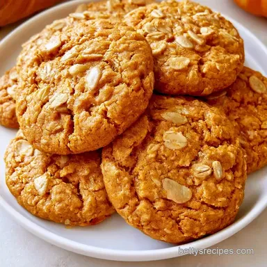 Pumpkin Oatmeal Cookies in 30 Minutes