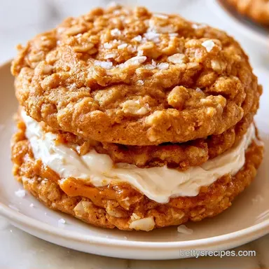 Pumpkin Oatmeal Cream Pies: Brown Butter Recipe Card
