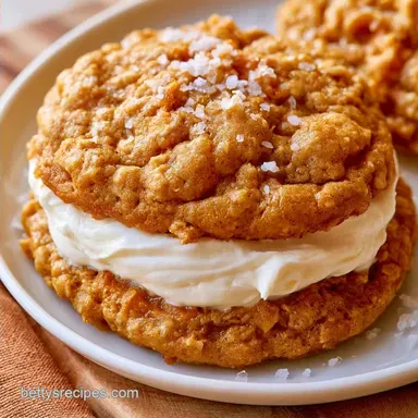 Pumpkin Oatmeal Cream Pies: Brown Butter